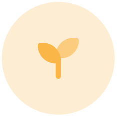 A yellow circle on a black background.